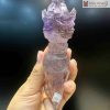 Chuỳ Kim Cang Thạch Anh Tím Cao 15(cm)
