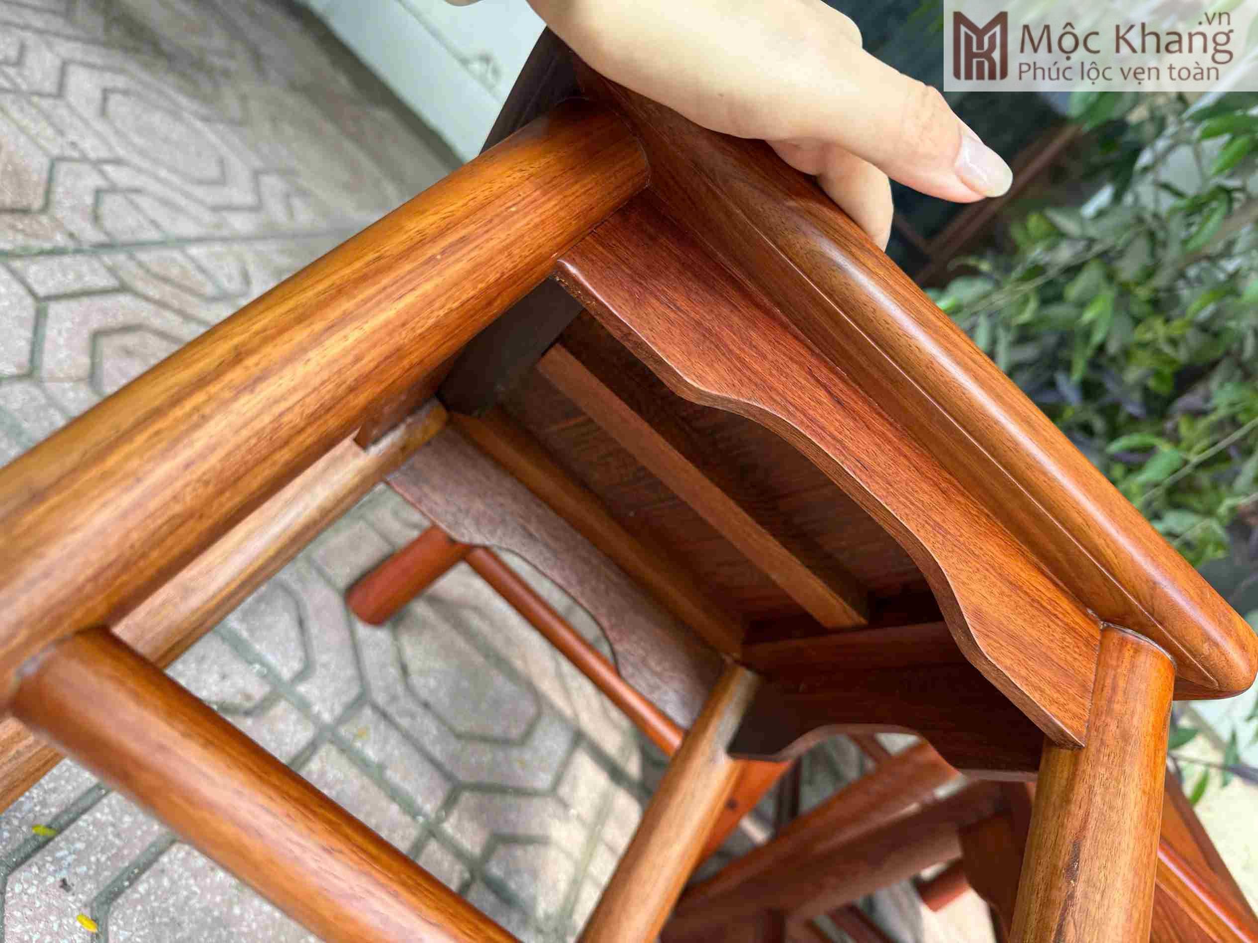 Ghế Gỗ Hương Cao 30 (cm) (4)_4 Ghế Gỗ Hương Cao 30 (cm)