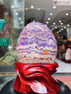 Núi Cảnh Thạch Anh Tím Hoa Chanh Cao 40 (cm)