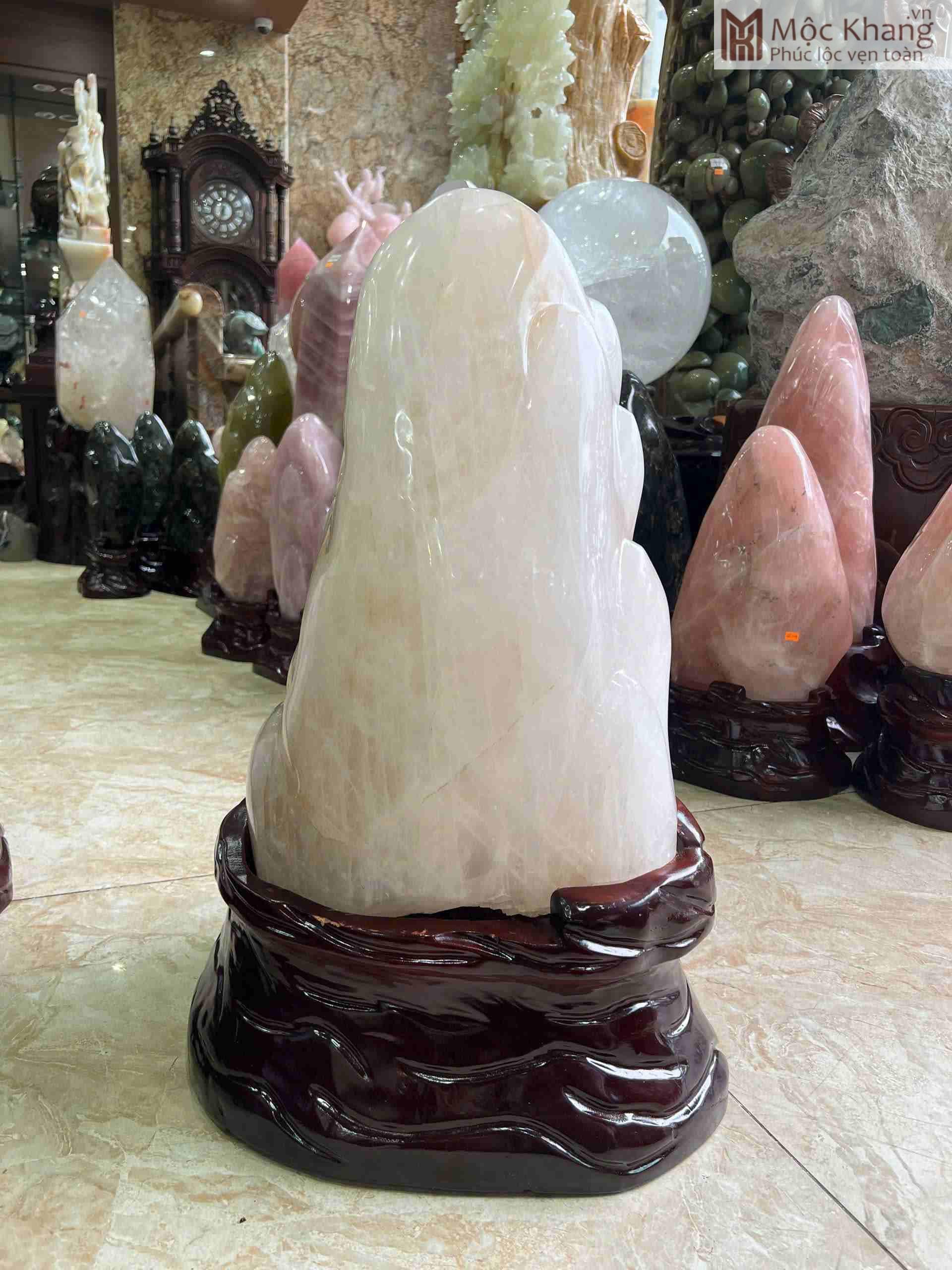 Núi Cảnh Thạch Anh Trắng Cao 69 (cm) (5)_5 Núi Cảnh Thạch Anh Trắng Cao 69 (cm)