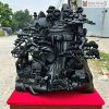 Tiểu Cảnh Làng Quê Gỗ Mun Sừng Cao 59 (cm)
