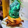 Tinh Thể Đá Khổng Tước (Malachite) Cao 27 (cm)