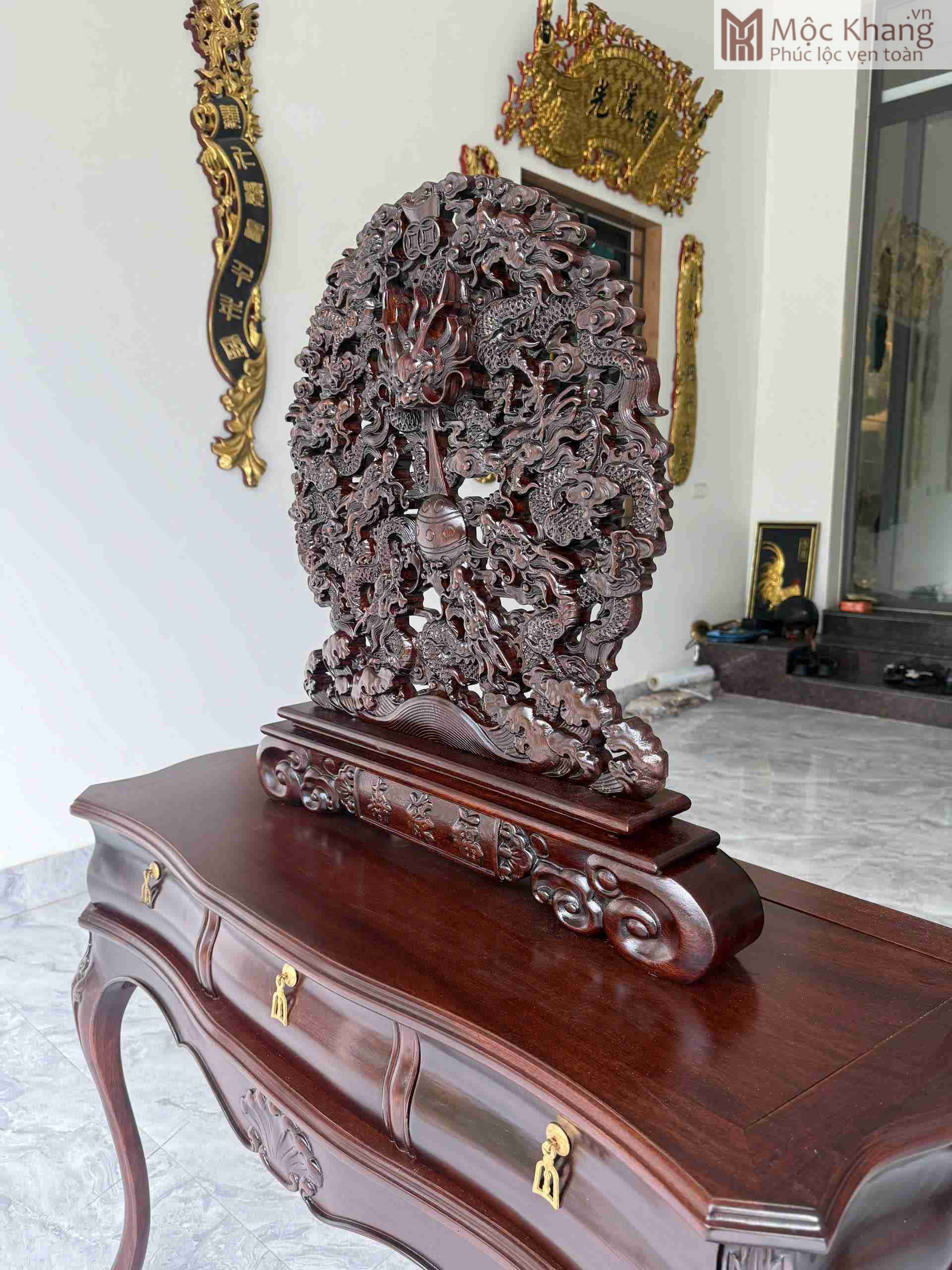 Tranh Cửu Long Tranh Châu Gỗ Lim Đường Kính 62 (cm) (3)_3 Tranh Cuu Long Tranh Chau Go Lim Duong Kinh 62 cm 3 3