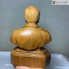 Tượng Bác Hồ Gỗ Bách Xanh Cao 20 (cm)