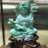 Tượng Phật Quan Âm Đá Cẩm Thạch Cao 34 (cm)