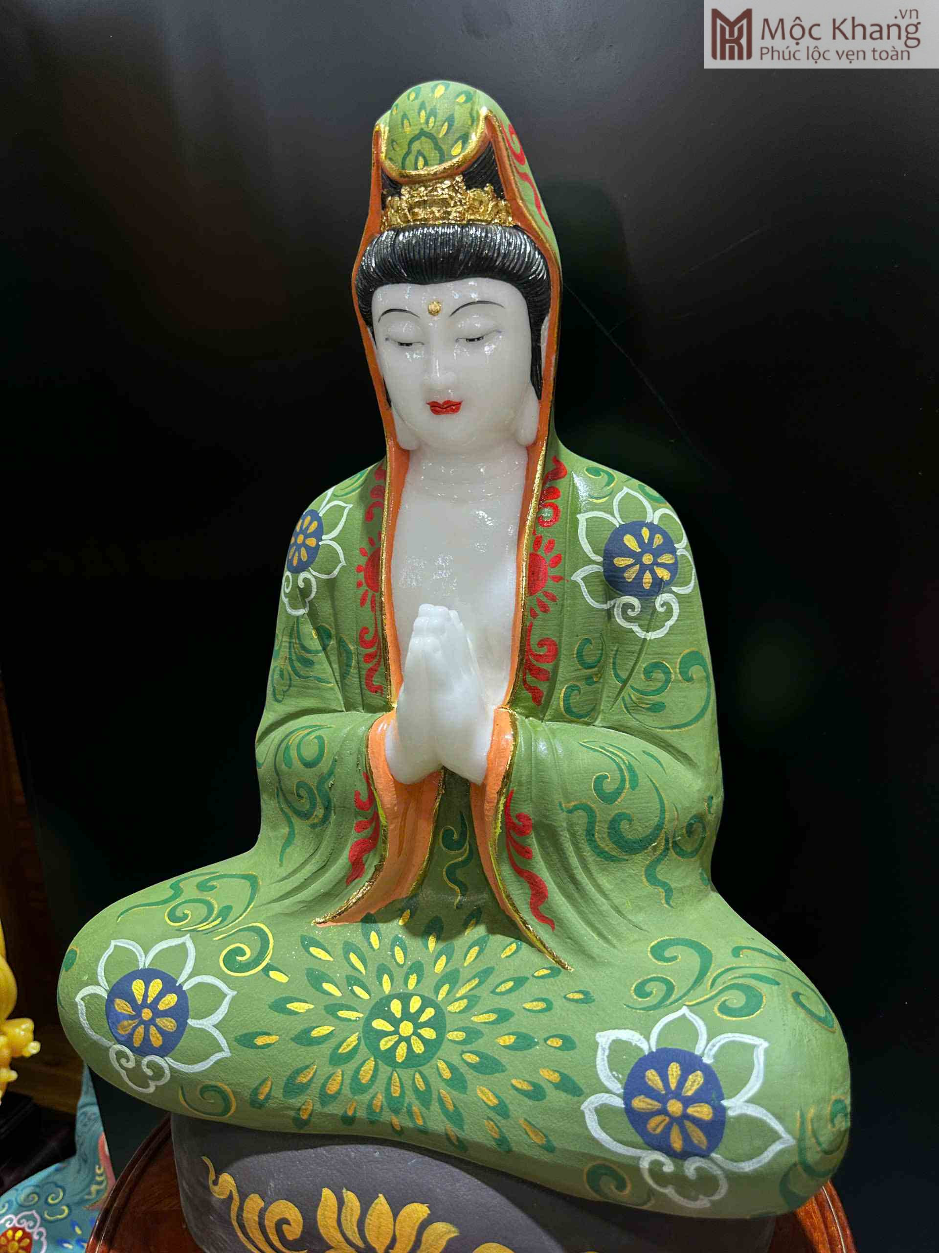 Tượng Quan Âm Bạch Ngọc Cao 50 (cm) (1)_1 Tuong Quan Am Bach Ngoc Cao 50 cm 1 1