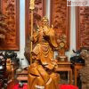 Tượng Quan Công Gỗ Ngọc Am Cao 82 (cm)