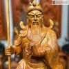 Tượng Quan Công Gỗ Ngọc Am Cao 82 (cm)