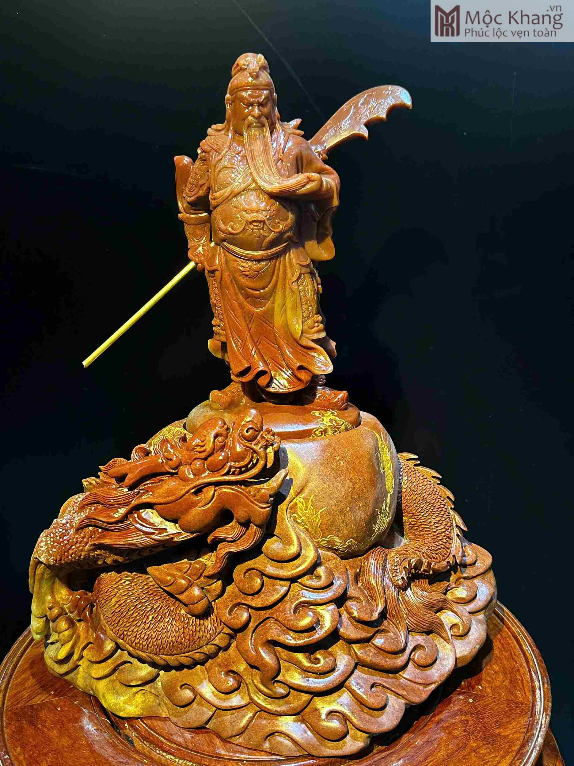 Tượng Quan Công Ngọc Thọ Sơn Cao 37(cm) (1)_1 Tượng Quan Công Ngọc Thọ Sơn Cao 37(cm)