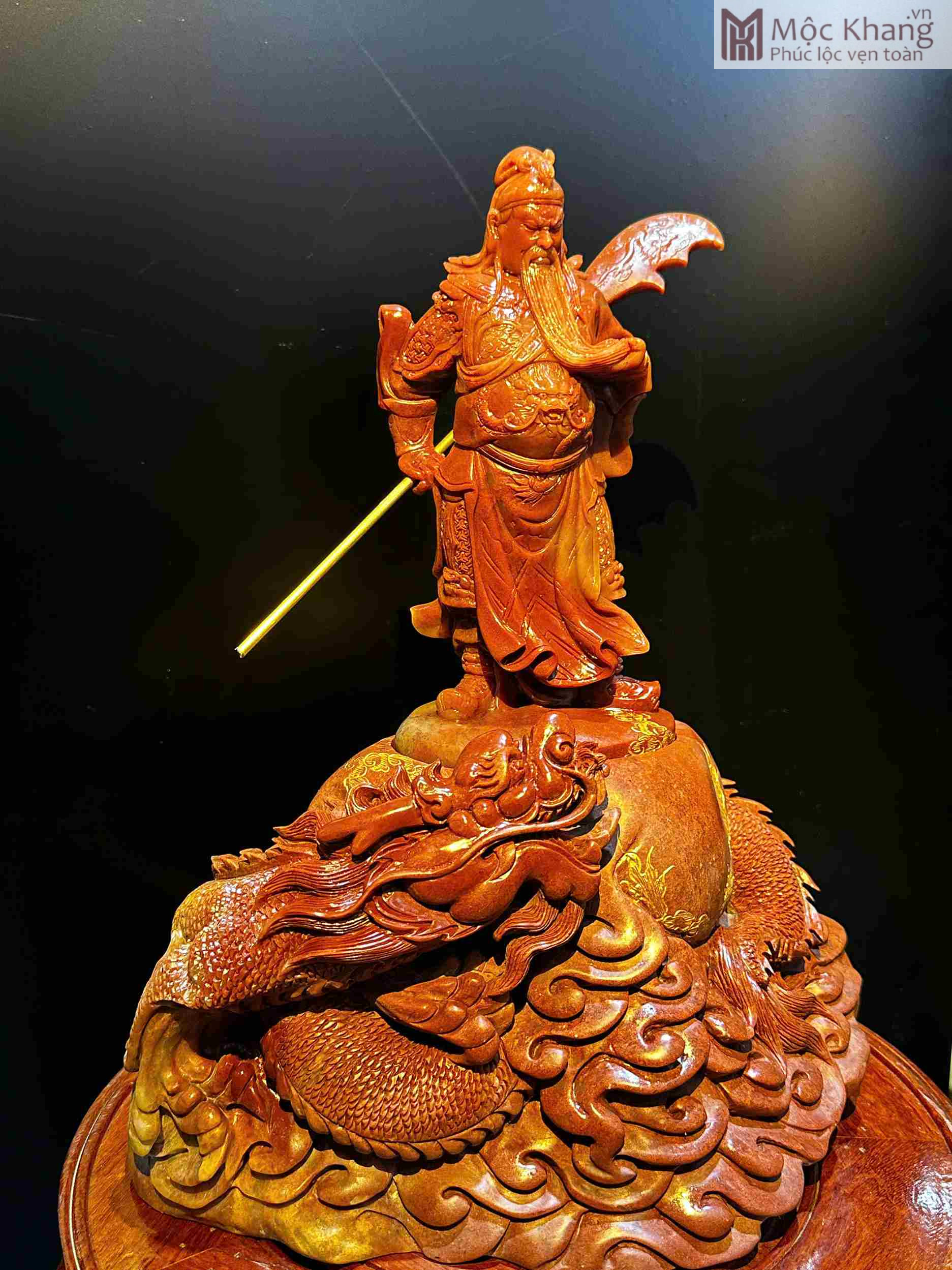 Tượng Quan Công Ngọc Thọ Sơn Cao 37(cm) (3)_3 Tượng Quan Công Ngọc Thọ Sơn Cao 37(cm)
