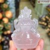 Tượng Thần Tara Thạch Anh Hồng