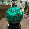 Bi Cầu Đá Lông Công (Malachite)