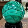 Bi Cầu Đá Lông Công (Malachite)