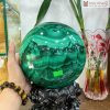 Bi Cầu Đá Khổng Tước (Malachite)