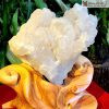 Tinh Thể Thạch Anh Trắng Da Gương