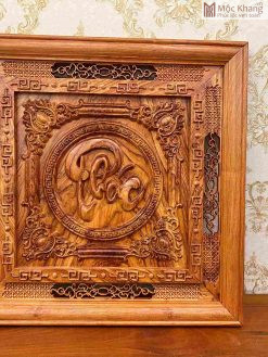 Tranh Chữ Phúc Gỗ Hương