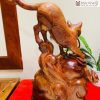 Tượng Mèo Gỗ Cẩm Việt