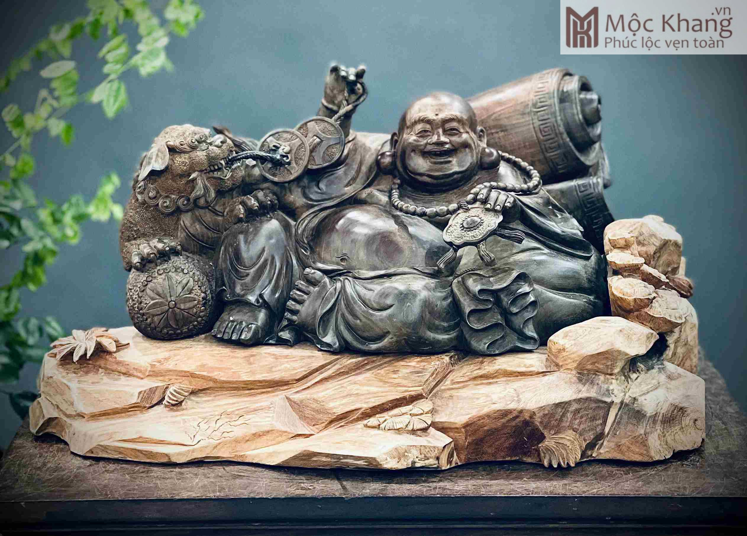 tuong-phat-di-lac-thuan-nghe-go-trac-cao-23-cm (1) Tượng Phật Di Lặc Thuần Nghê Gỗ Trắc