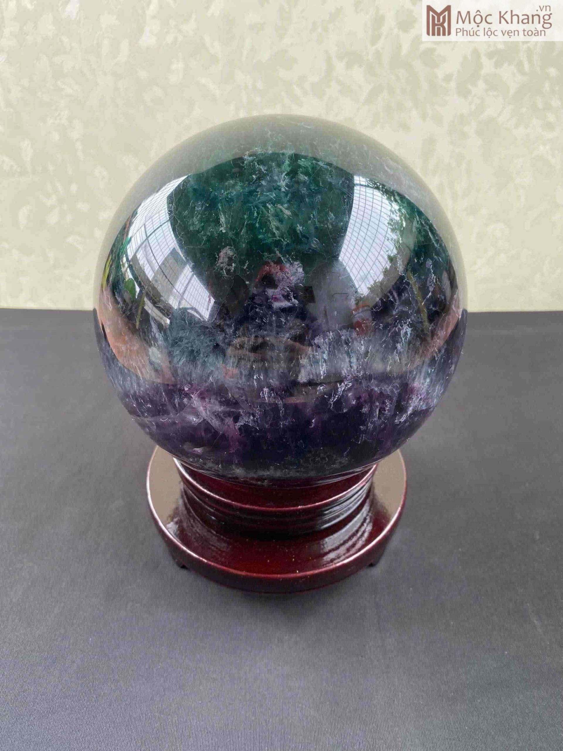 Bi Cầu Đá Flourite Đường Kính 15 (cm) (6)_6 Bi Cầu Đá Flourite Đường Kính 15 (cm)