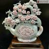 Bình Hoa Mai Đá Serpentine Cao 45 (cm)
