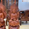 Bộ Tam Thế Phật Gỗ Hương Cao 60 (cm)