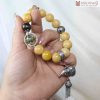 Chuỗi Hoàng Phỉ Hạt 12 (mm) Phối Charm Bạc Thái