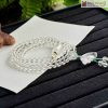 Chuỗi Thạch Anh Trắng Hạt 5,4(mm) Lu Thống, Cánh Tiên