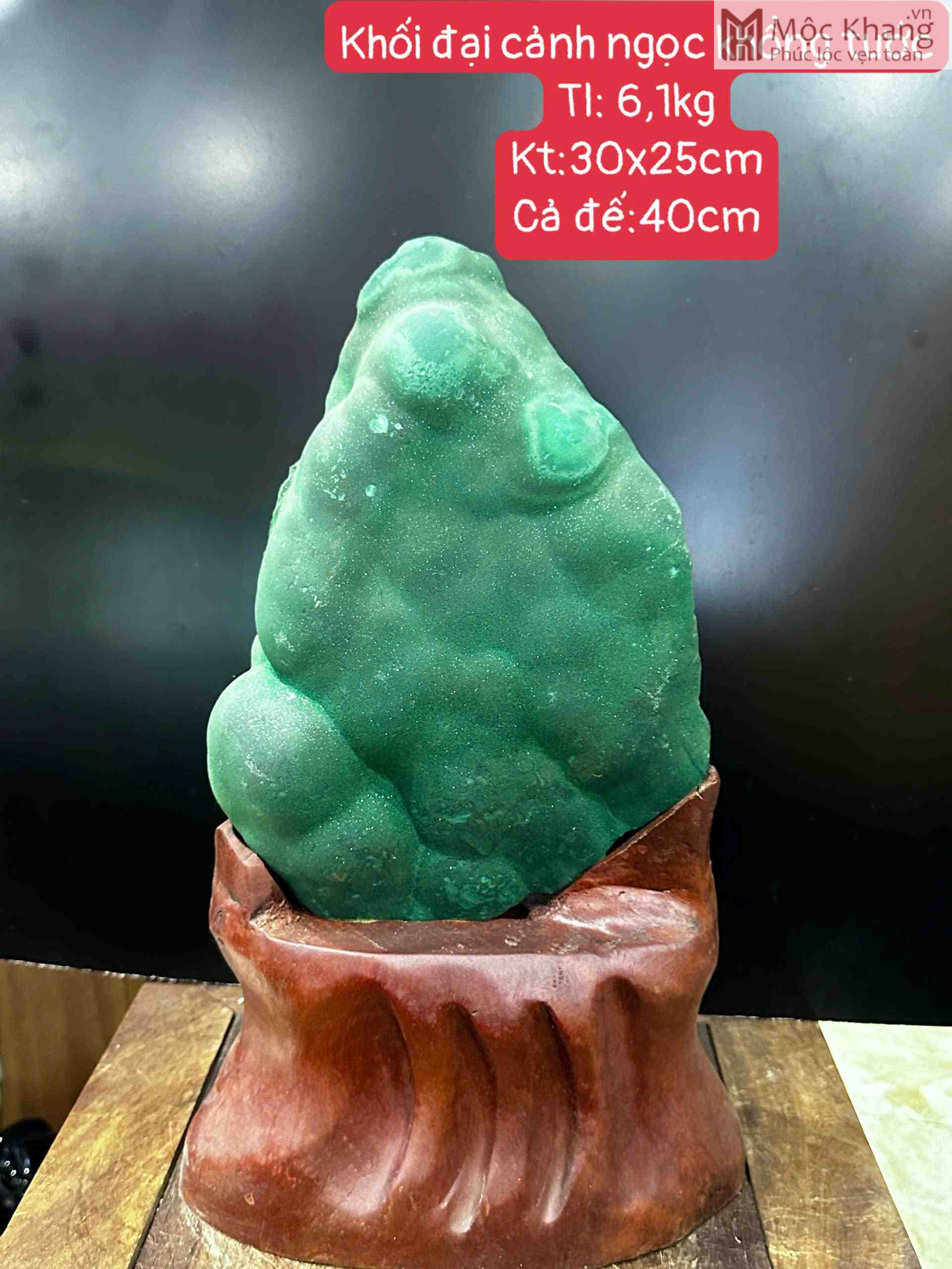 Khối Đại Cảnh Đá Khổng Tước (Malachite) Cao 40 (cm) (1)_1 Khoi Dai Canh Da Khong Tuoc Malachite Cao 40 cm 1 1