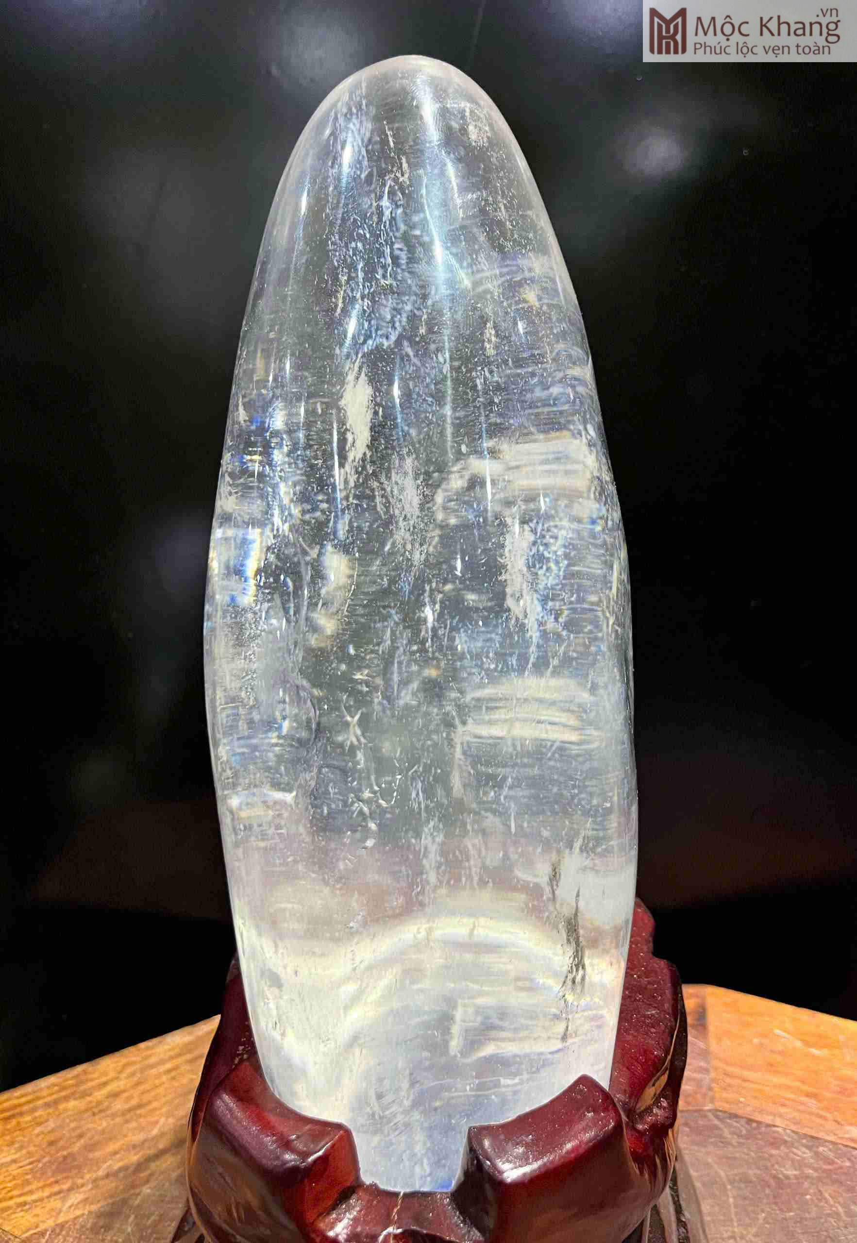 Núi Cảnh Thủy Tinh Trắng Cao 34 (cm) (4)_4 Nui Canh Thuy Tinh Trang Cao 34 cm 4 4