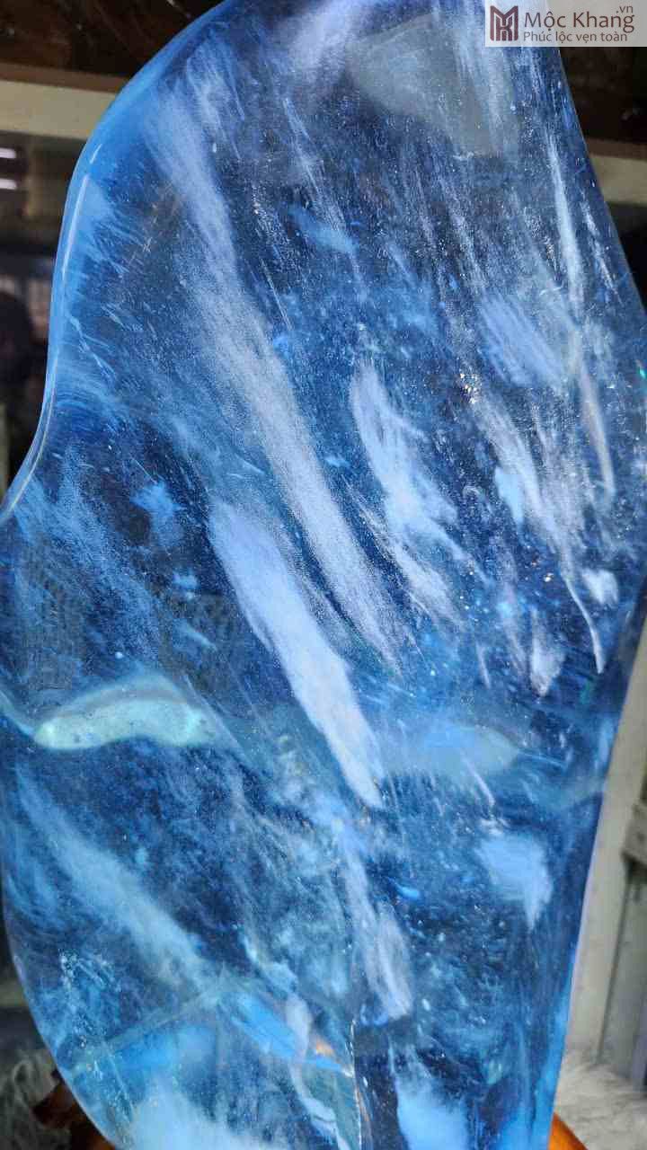 Núi Đá Thủy Tinh (Obsidian) Cao 58 (cm) (1) Nui Da Thuy Tinh Obsidian Cao 58 cm 1