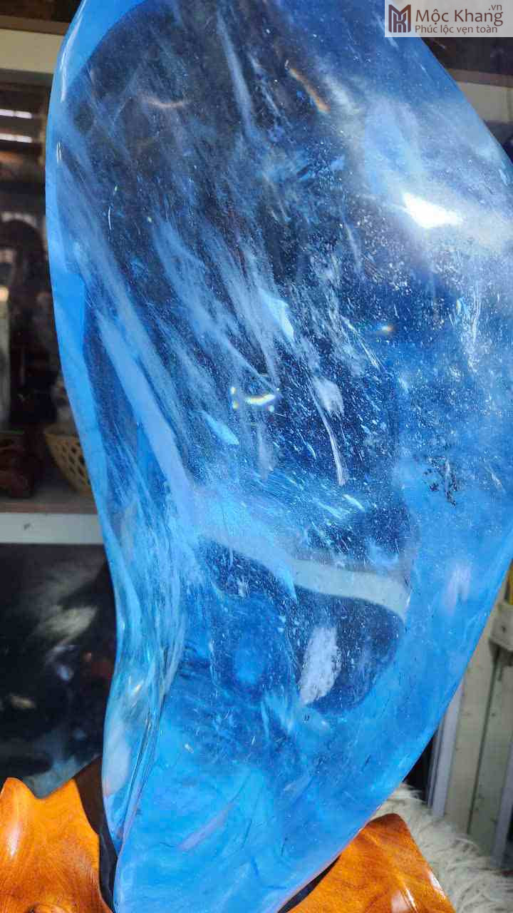 Núi Đá Thủy Tinh (Obsidian) Cao 58 (cm) (2) Nui Da Thuy Tinh Obsidian Cao 58 cm 2