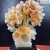 Tác Phẩm Hoa Mẫu Đơn Ngọc Onyx Huyết Cao 43 (cm)