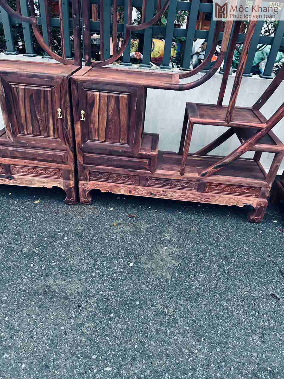 Tủ Trang Trí Gỗ Cẩm Cao 240 (cm) (1)_1 Tu Trang Tri Go Cam Cao 240 cm 1 1