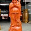 Tượng Di Lặc Chúc Phúc Gỗ Hương Cao 180 (cm)