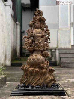 Tượng Quan Âm Trầm Hương Cao 78 (cm)