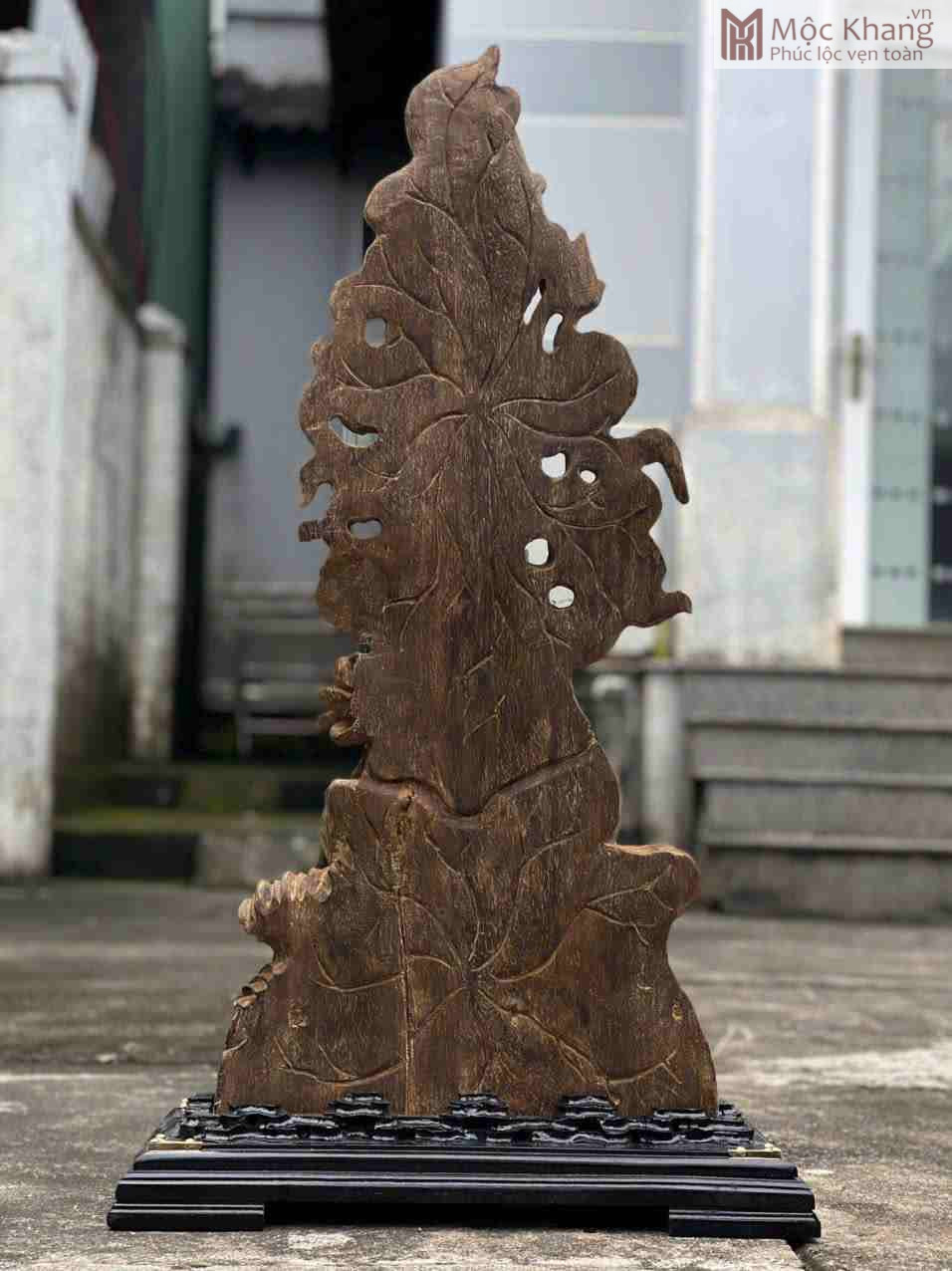 Tượng Quan Âm Trầm Hương Cao 78 (cm) (2)_2 Tượng Quan Âm Trầm Hương Cao 78 (cm)
