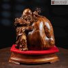 Tượng Thọ Tiên Gỗ Nu Ngọc Am Cao 30 (cm)