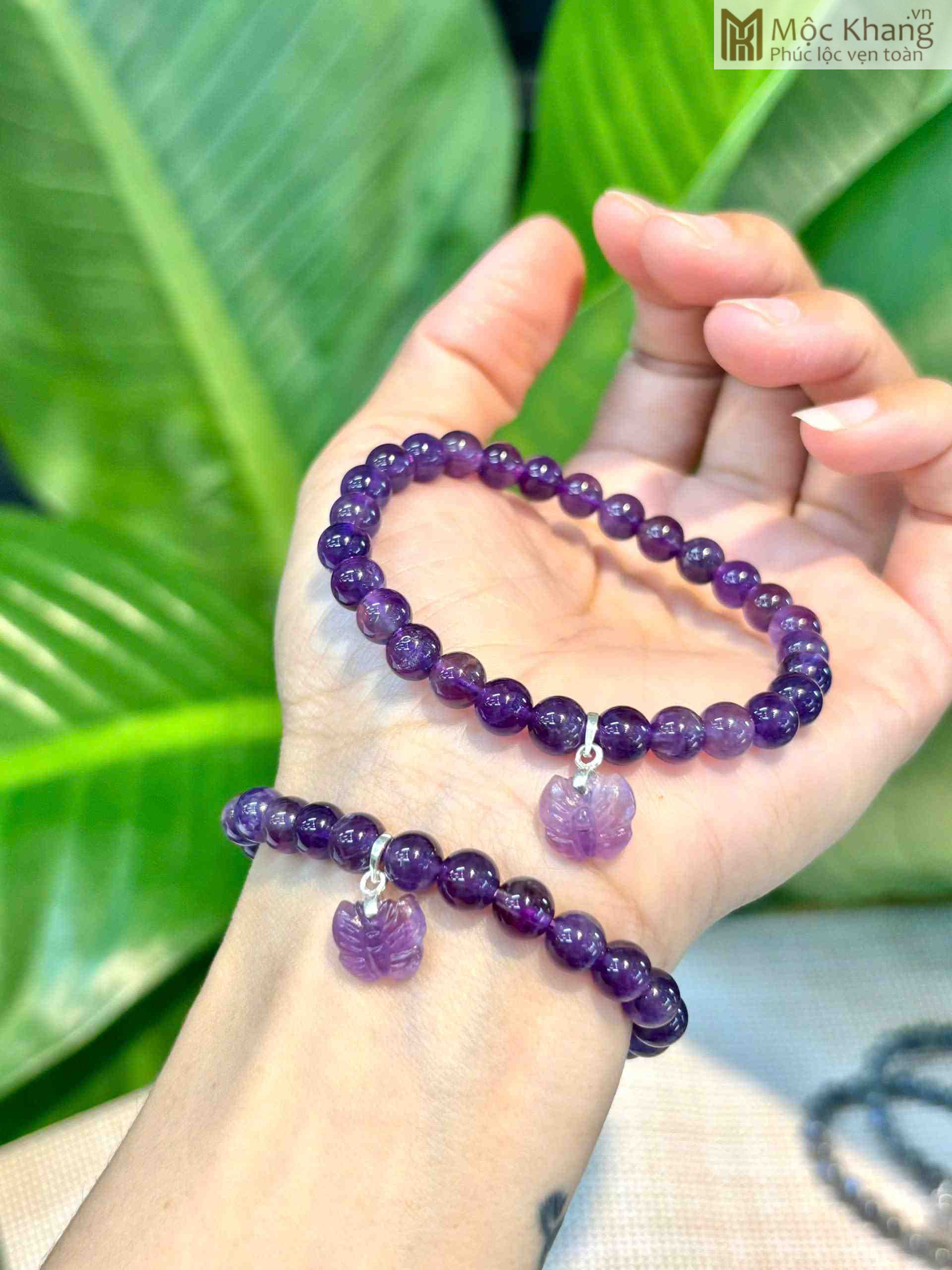 Vòng Tay Đá Thạch Anh Tím Hạt 6 (mm) Phối Hồ Điệp (2)_2 Vòng Tay Đá Thạch Anh Tím Hạt 6 (mm) Phối Hồ Điệp