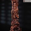 Tượng Đạt Ma Hàng Long Gỗ Sưa Bắc