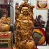 Tượng Phật Di Lặc Bao Tiền Gỗ Nu Ngọc Am