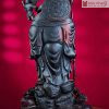 tuong phat di lac go trac den cao 80 cm 5