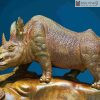 Tượng Tê Giác Gỗ Nu Hương