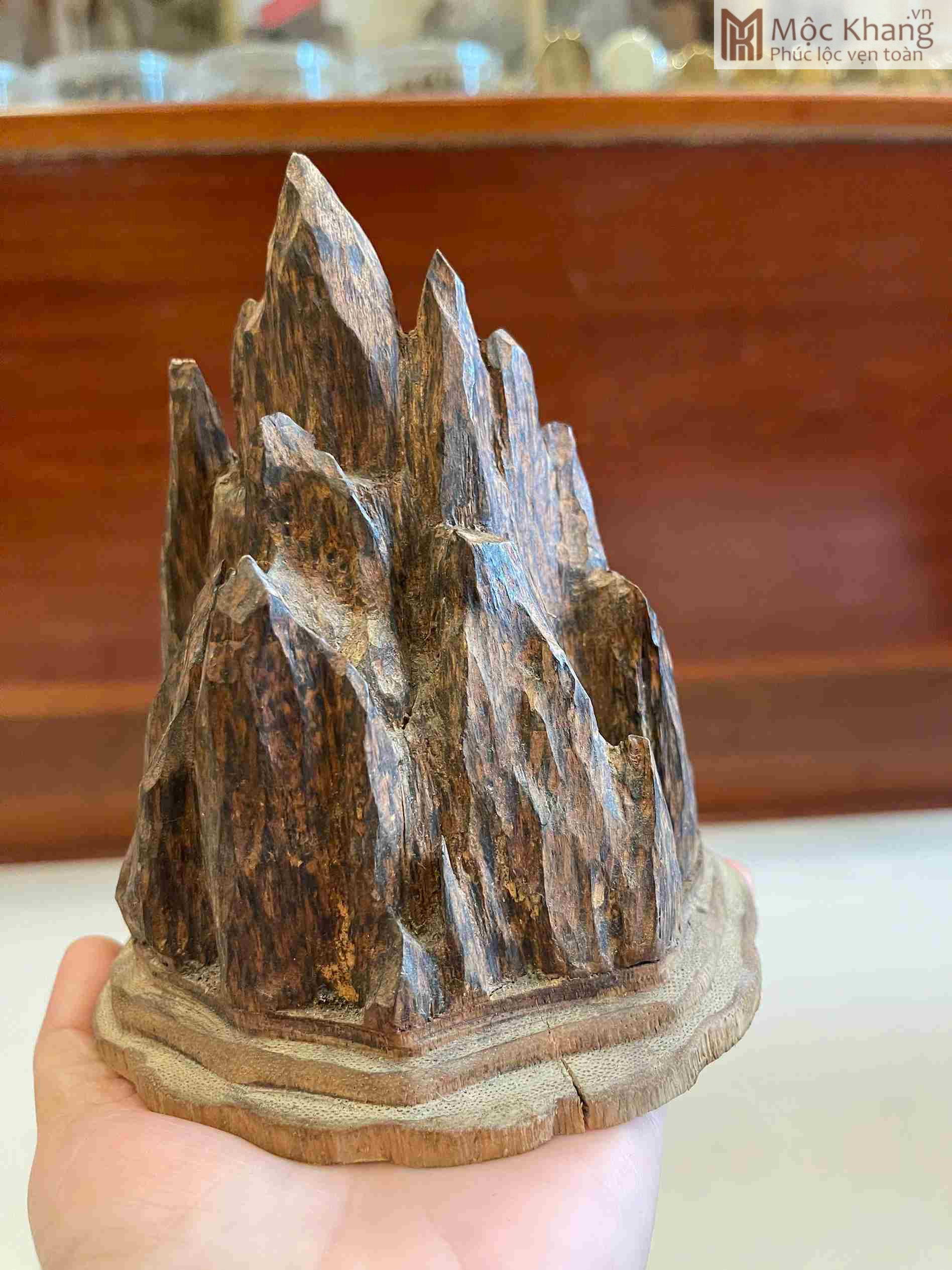 Trầm Cảnh Nguyên Khối Cao 11 (cm) (4)_4 Trầm Cảnh Nguyên Khối Cao 11 (cm)