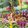 Tranh Đá Vinh Quy Bái Tổ Cao 80 (cm)