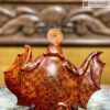 Tượng Dơi Gỗ Nu Hương Cao 14 (cm)