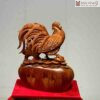 Tượng Gà Gỗ Nu Ngọc Am Cao 42 (cm)