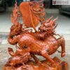 Tượng Hỏa Kỳ Lân Gỗ Gõ Cao 74(cm)