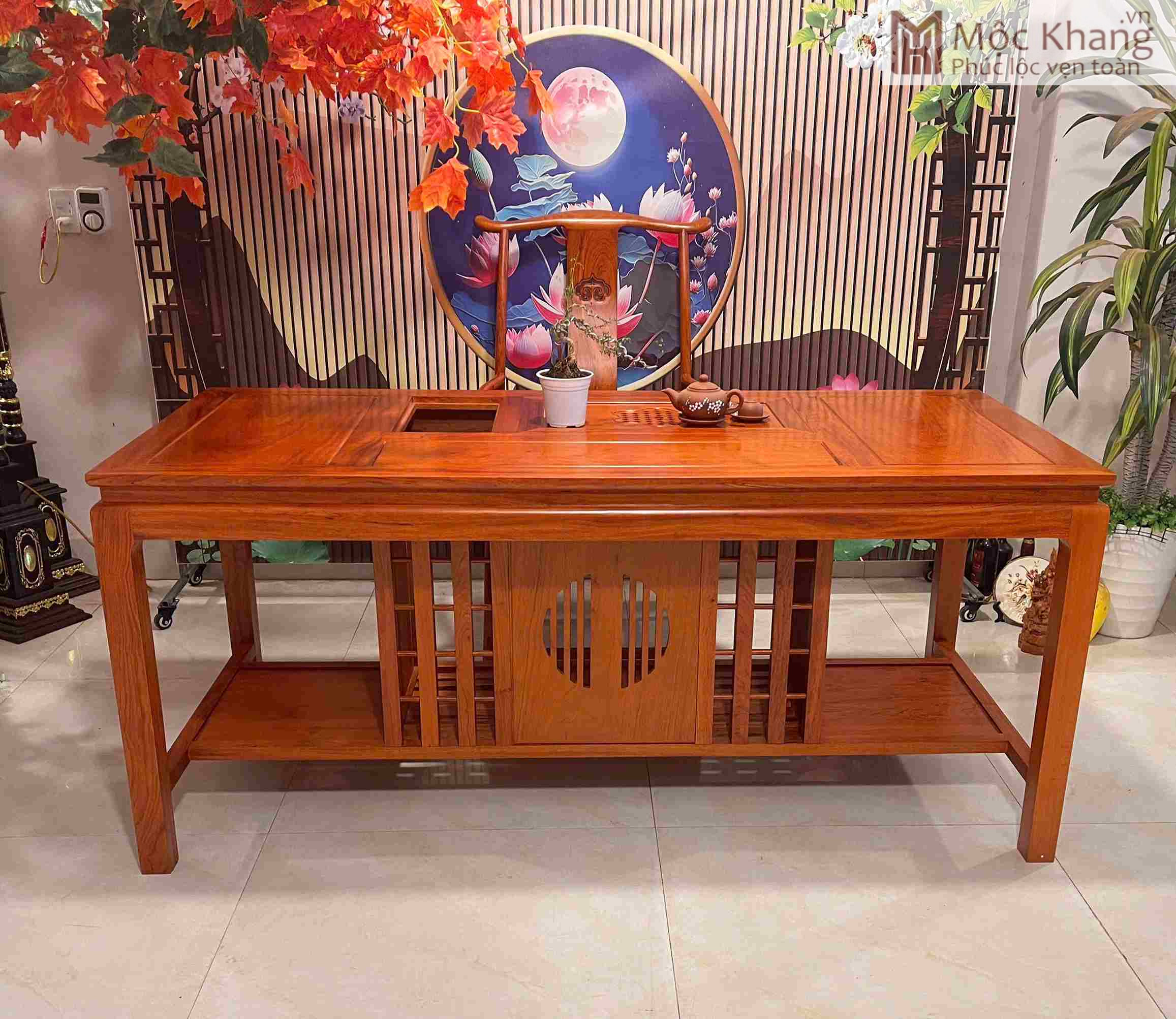 bo-ban-ghe-go-huong-da-dai-180-cm (1) Bộ Bàn Ghế Gỗ Hương Đá