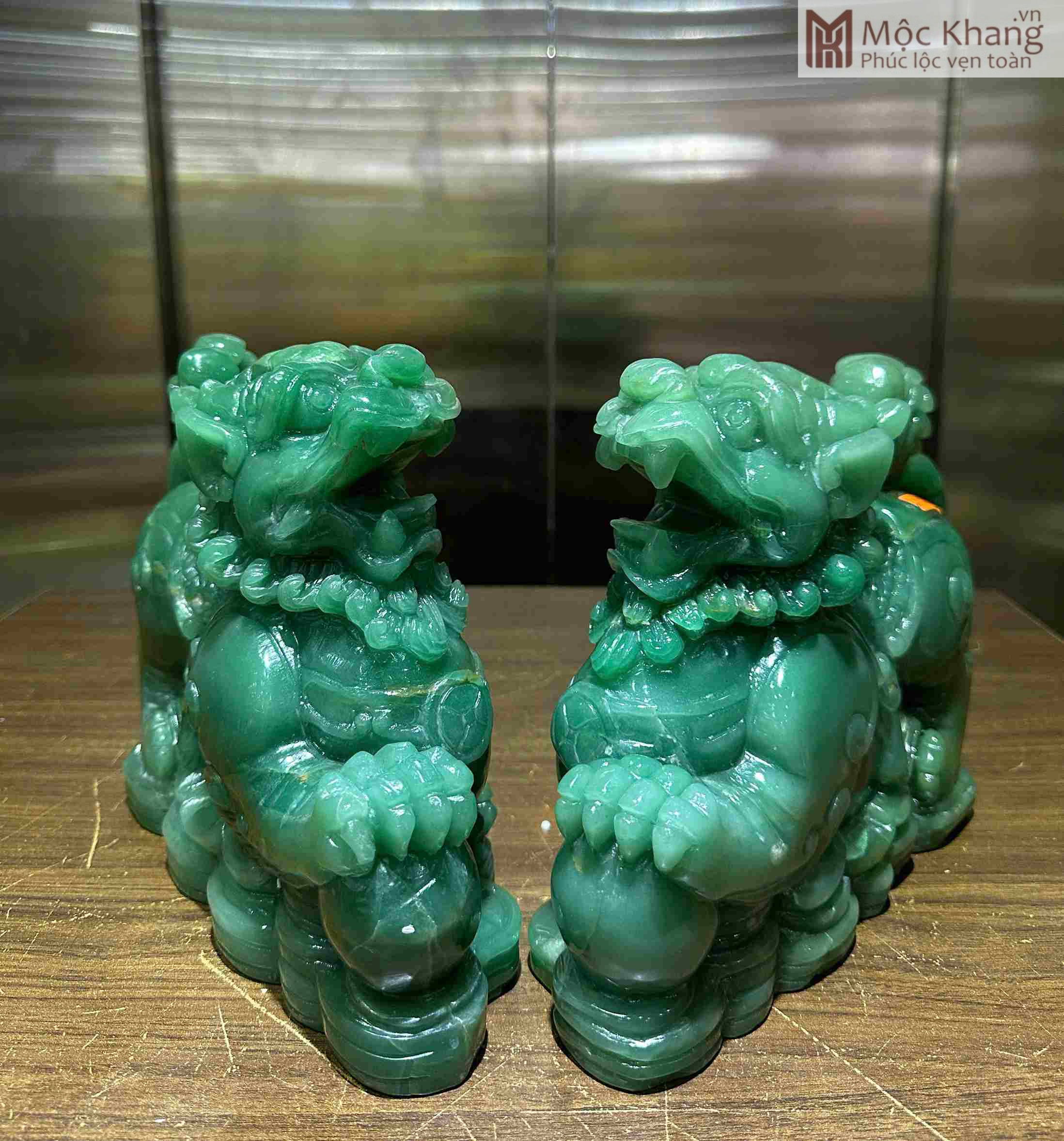 cap-ty-huu-da-thach-anh-xanh-cao-22-cm (1) Cặp Tỳ Hưu Đá Thạch Anh Xanh