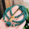 chuoi lam ngoc cuon 3 vong phoi charm bac 4